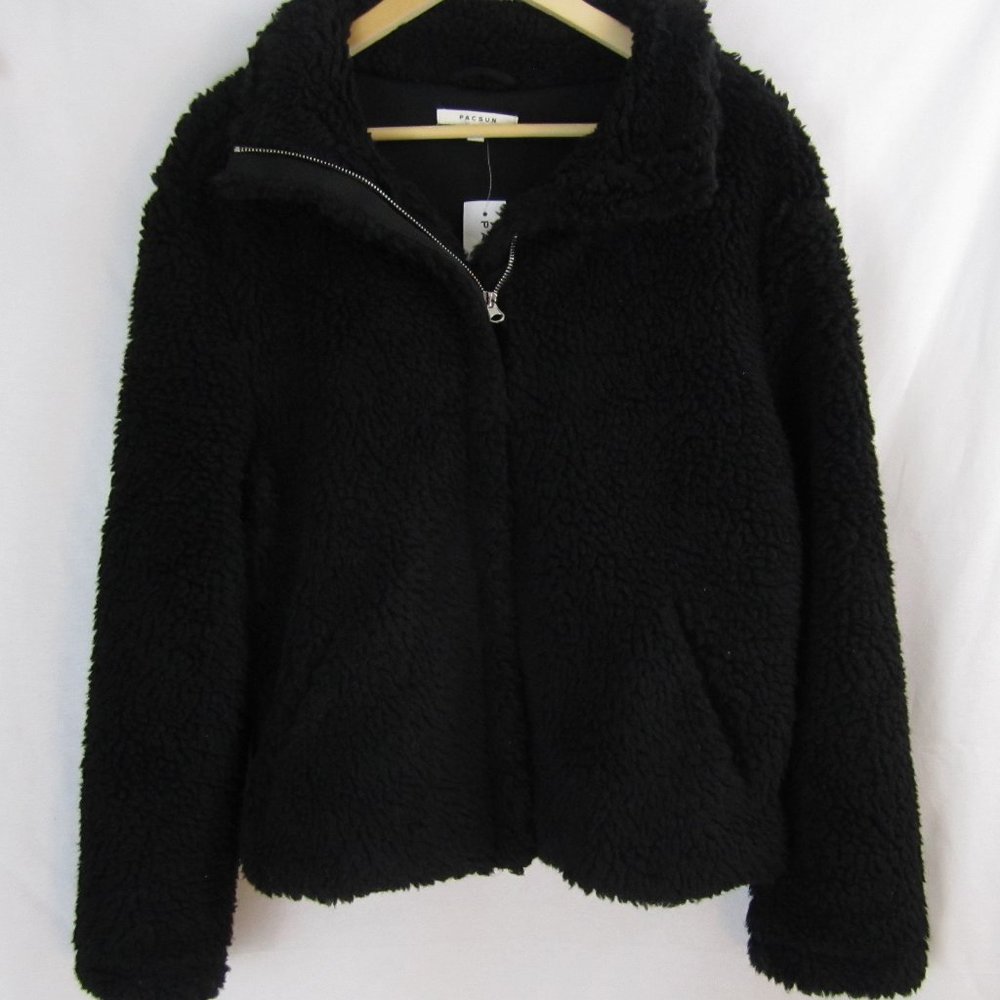 PACSUN Jacket Juniors size XS/S NWT Black